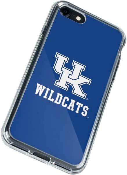 Skinit Clear Phone Case Compatible with iPhone SE (2nd & 3rd Gen) - Officially Licensed University of Kentucky UK Wildcats Design