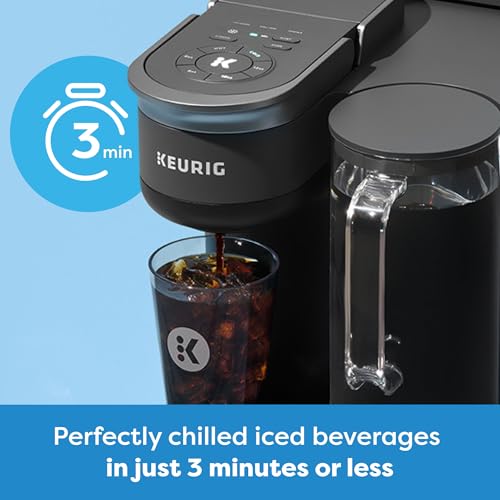 Keurig K-Brew+Chill Iced or Hot Single-Serve K-Cup Coffee Maker with MultiStream and QuickChill Technology, 70oz. Removable Reservoir by Keurig - Image 6