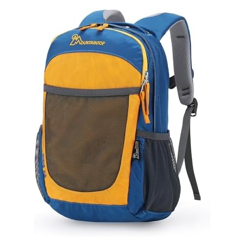 MOUNTAINTOP Kids Backpack for Boys Girls School Camping Childrens Backpack Cover