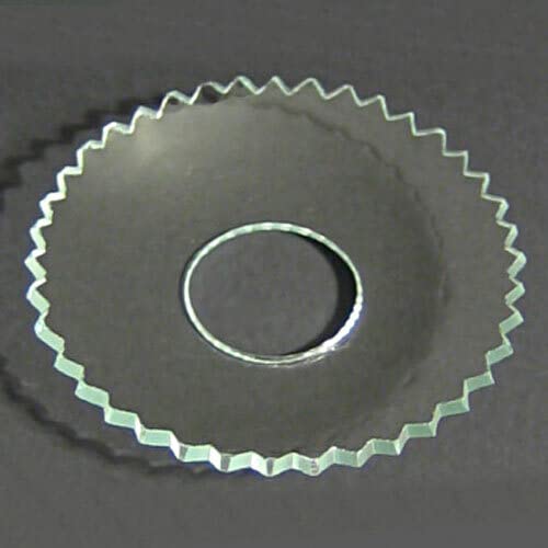 German Pyramid Candle Drip Catcher Serrated 15x45mm