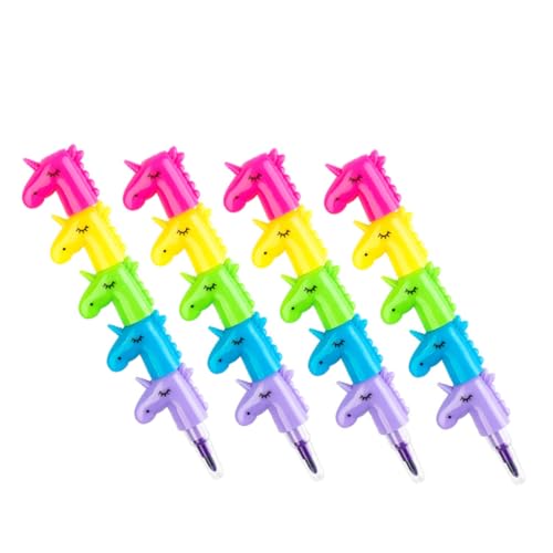 FUNOMOCYA Mini Crayons 4 Piece Gel Bright Colors Perfect for Kids' Art Parties School Supplies