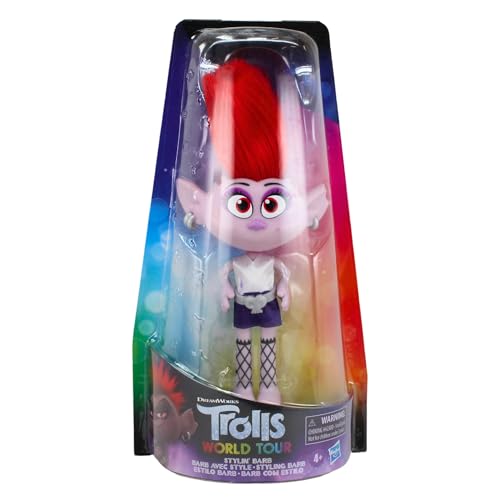 Muñeca Stylin' Barb Trolls DreamWorks 4 Años miniatura 5