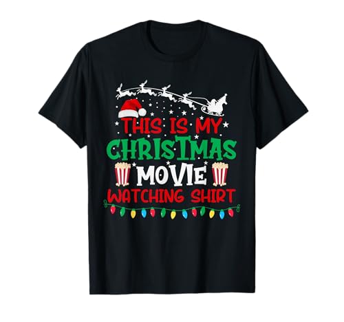 Movie Watching Christmas Shirt
