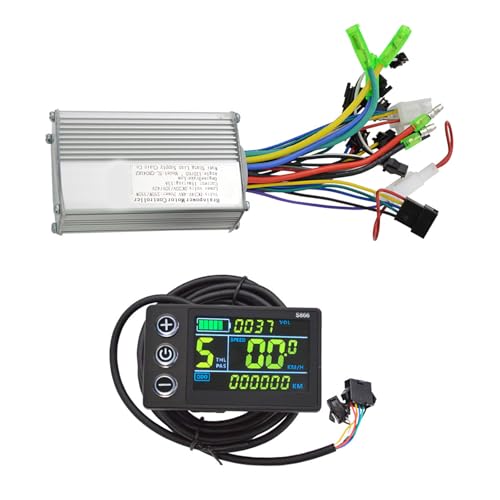 Contrôleur sans balais pour vélo électrique 24V-48V 350W avec écran LCD étanche