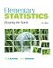 Elementary Statistics: Picturing the World Plus MyStatLab with Pearson eText (Access Card Package)