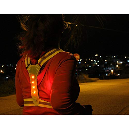 Gilet de sécurité clignotant LIFEBOX CLIGNOVESTE pour cycliste