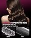 CONFU Ionic Blow Dryer 1600W, Portable Lightweight Fast Drying Negative Ion Hairdryer Blowdryer, 3 Heat Settings & Infinity Speed, with Diffuser and Concentrator Nozzle for Home & Travel