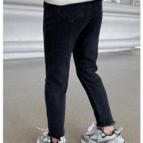 Girls' Pants Spring and Autumn New Children's Autumn Jeans Fashion Fashion Tight Children's Slacks Girl2