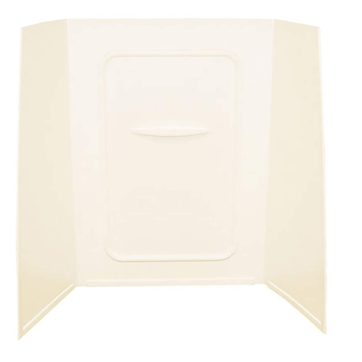 Lippert Replacement 24" x 40" x 56" Parchment Bathtub Wall Surround with Scratch-Resistant ABS Acrylic for RVs, Manufactured Homes, Travel Trailers, 5th Wheels, Motorhomes - PPF244056SPK