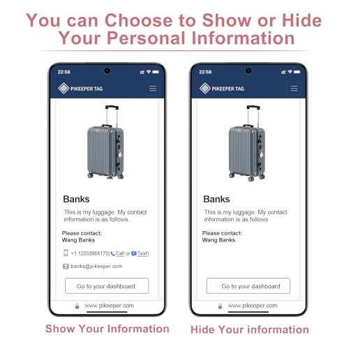 Support Airtag intelligent avec code QR personnalisé et étui protecteur