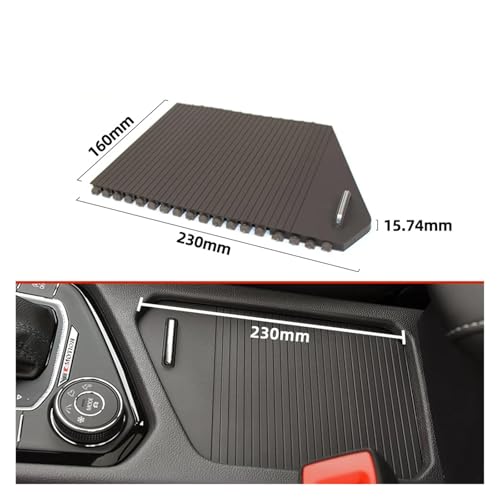 Housse de porte-gobelet de console Premium pour VW Tiguan 2017 à 2025