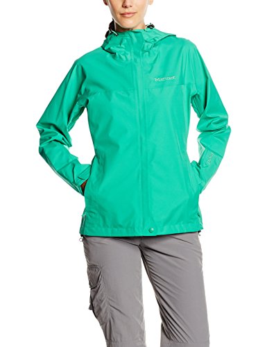 Marmot Women's Minimalist Lightweight Waterproof Rain Jacket, Gem Green, XS
