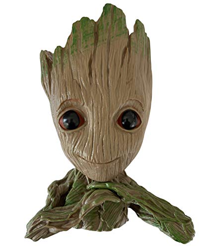 Groot Bonsai Figura Pequeñas Plantas Decoración Maceta Acuario Portalápices