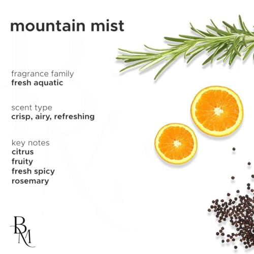 Image of Bombay Musk Mountain Mist Luxury Car Perfume | Long Lasting Car Fragrance & Car Freshener | Alcohol Free & Plant Based | 60+ Days | 200+ Sprays | Perfume for Car