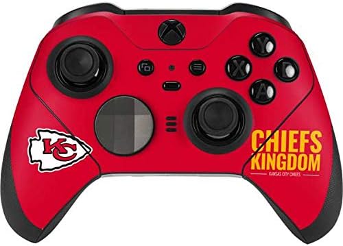 Skinit Decal Gaming Skin Compatible with Xbox Elite Wireless Controller Series 2 - Officially Licensed NFL Kansas City Chiefs Team Motto Design