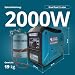 Könner & Söhnen KS 2000iG S LPG/Benzin Inverter Generator Gas Stromerzeuger 2000 W, 1 x 16 A (230 V), ECONOMY Modus, Inverter Generator, Benzin leise, Euro 5