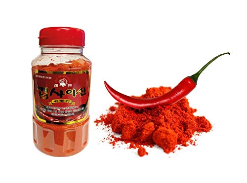 カプサイシン 辛口 粉末 激辛 パウダー 調味料 400g(激辛粉末) ■韓国食品・韓国食材・キムチ材料・調味料・韓国唐辛子・唐辛子粉・赤唐辛子・粉末唐辛子粉■…
