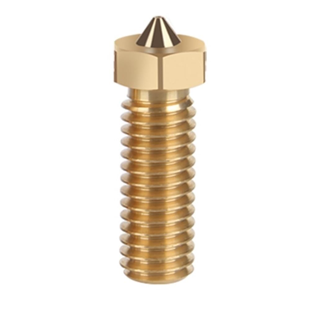 3D-Druckerteil 5PCS 0,4/0,5/0,8mm 3D Drucker Hotend Düse, Doppel Löcher Extruder Teil Messing Druckkopf block, Ersatz for V400(0.4mm)