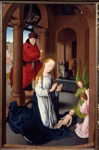 Tableaux Murale Art Poster L'Adoration des Mages Hans Memling 60x90cm