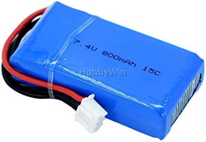 7.4V 2S 800mAh 15C LiPO Battery XH2.54-3P Plug fit for Walkera DEVO F7 7CH Transmitter