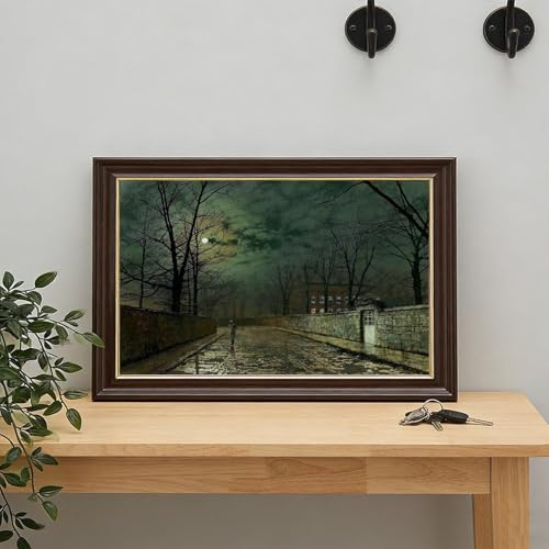 Cadre à suspendre Moonlight After A Rain Grimshaw poster déco murale - 7