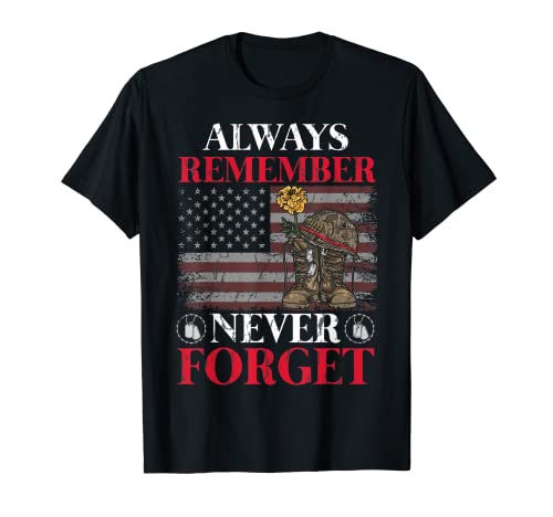 Soldier Honor Duty America siempre recuerda Camiseta