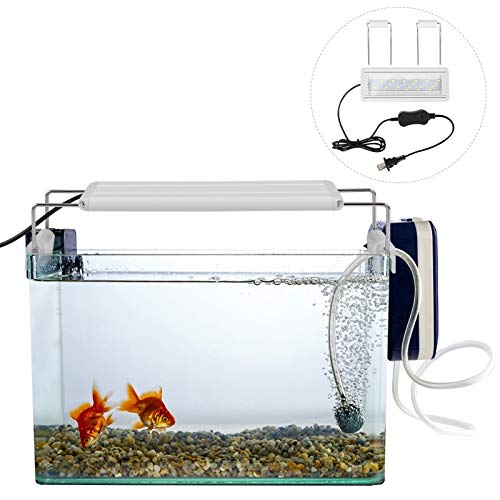 Tijolo LED de plástico Tanque de peixes com clitóris ligeiros Aquarium Light of US Plug for Aquarium