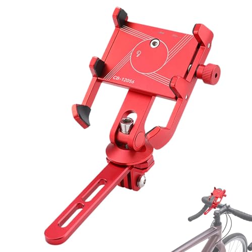 Fahrrad-Handyhalterung Fahrrad-Handyhalter,Lenker-Handyhalter zum Radfahren | Anti- -Telefonhalter AluminiumFahrradlenker-Telefonunterstützung