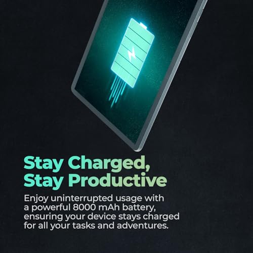 Image of IRA T1020-10.4inch Tablet with 8GB RAM, 128GB ROM | Wi-Fi+4G | 8000 mAH Battery | Quad Stereo Speaker | 2 GHz Octacore Processor | Reader Mode | 8GB Tablet Pc Black