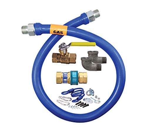 Dormont - B000VS7OLE 1650KIT48 48" x 0.5" Gas Connector Kit with 2 Elbows