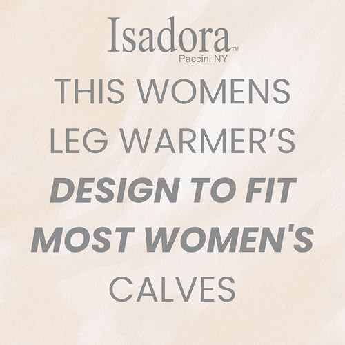 Image of Women's Cable Knit Leg Warmers - Ribbed Knee High Boot Socks for Winter, Layering & Dance Warmups