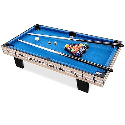 JODELA Tabletop Billiards Games Set Mini36 Inches Travel-Size Pool Table Portable Family Games, Parties, Road Trips Game Table for Whole Family (Billiard Table)