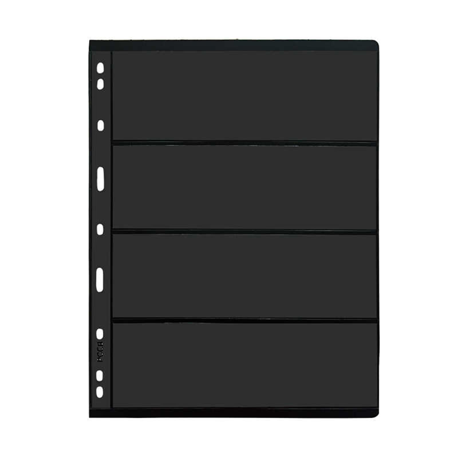 ByteRunning Stamp Pages Collectors,Postage Stamp Album Pages,Stamps Collection Inserts,9 Holes,Various Collection Options,Suitable For People Who Like Stamps And Philately