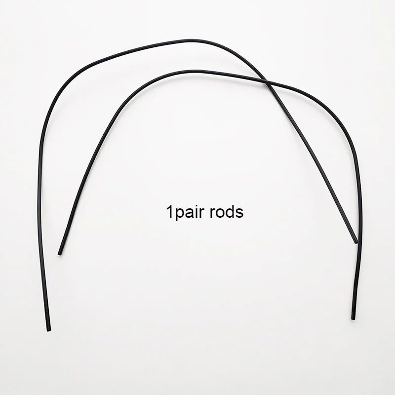 Stroller Canopy Support Bar Clip Compatible with Cybex Priam 3/4 Mios 2/3 Pram Roof Rod Buckles Sun Awning Frame Bar Clasp Buggy Accessories(Clip-R No.1)