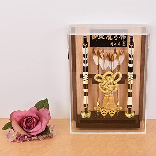 Amazon.co.jp: 破魔弓 壁掛け コンパクト ミニ 初正月 おしゃれ