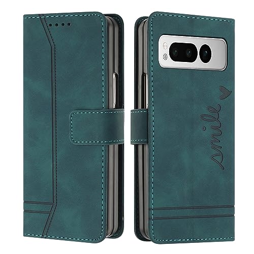 Google Pixel Fold �E�H���b�g�P�[�X�A�ϏՌ��� TPU �ی�P�[�X�APU ���U�[�d�b�P�[�X�A���C�t���b�v�t�H���I���U�[�P�[�X�A�J�[�h�z���_�[�ƌ݊���������܂��B(Green)
