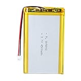 AKZYTUE 3.7V 4500mAh 805082 Lipo Battery Rechargeable Lithium Polymer ion Battery Pack with JST Connector