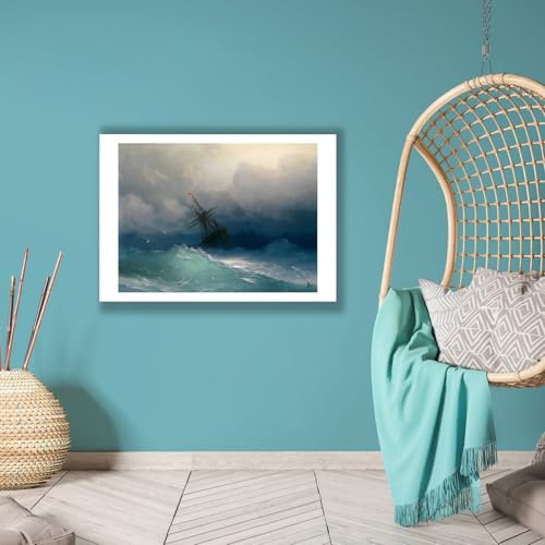 Poster Ivan Aivazovsky grand format mat pour decoration murale salon - 6