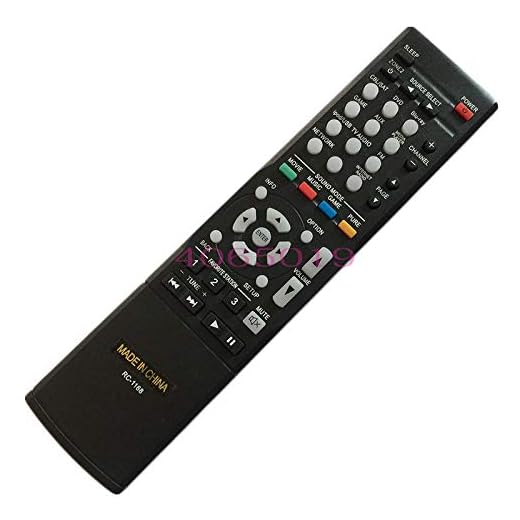 Calvas ny fjärrkontroll universell för Denon AVR-X520BT AVR-S710W AVR-X1100W AVR-S510BT AV A/V-mottagare