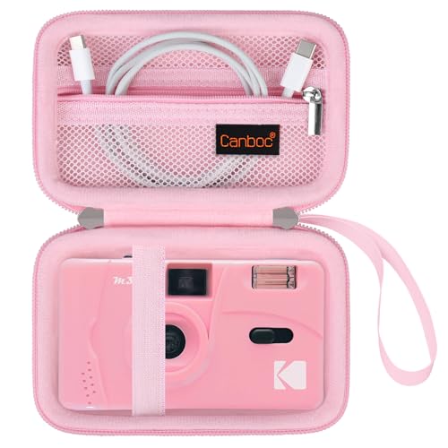 Funda rígida Canboc para cámara KODAK EKTAR H35 rosa