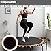Syyavrrta Trampoline Replacement Mat for 6ft Trampoline Frame 36 Spring Attachments PP Jump Pad for Outdoor Indoor Use