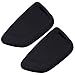 Lcyam Silicone Key Fob Cover Case 4 Buttons Fits for BMW X1 X2 X3 X5 540I 750I BMW 3 Series (Model 1: Black Black)