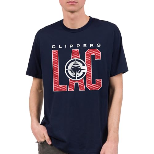 Junk Food NBA - Los Angeles Clippers City Mesh Adult SS T-Shirt Navy