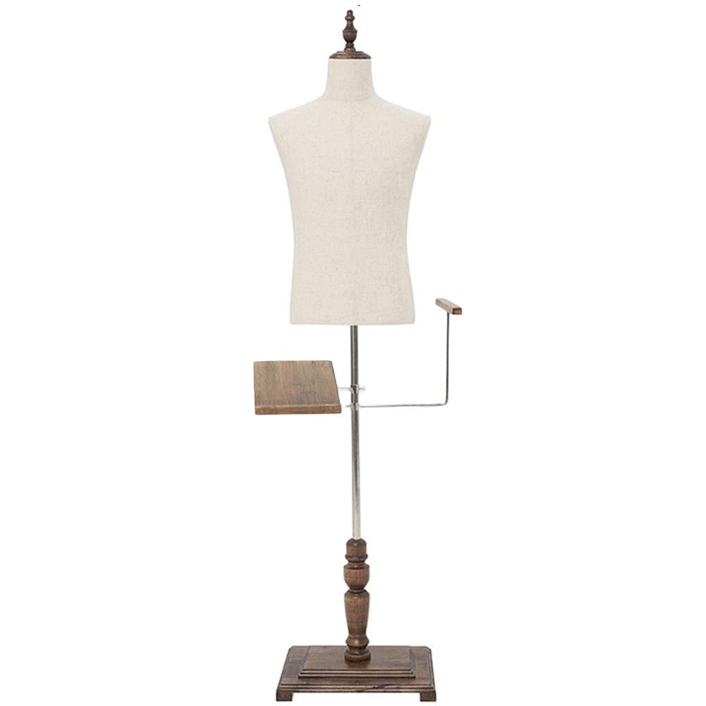 DFEDHF Male Mannequin Busts Torso Body Manikin Clothingh Pant Rack and Shoe Display Model Dummy Detachable,(Style 2 A)