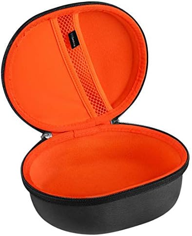 Geekria Shield Headphones Case Compatible with Sennheiser MOMENTUM 3 Wireless, HD 450BT, PXC 550 II HD 4.50 Case, Replacement Hard Shell Travel Carrying Bag with Cable Storage (Black)
