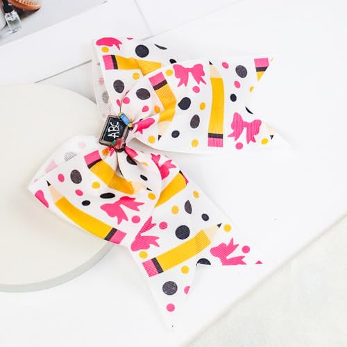 Pinzas de moño lápiz para cabello escolar miniatura 7