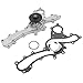A-Premium Engine Water Pump with Gasket Compatible with Lexus GS300 GS350 GS450h IS250 IS300 IS350 RC300 RC350 V6 3.0L 3.5L