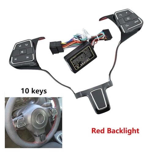 Commutateur de volant pour VW Golf MK6 commande multifonction Polo Jetta interrupteur - 3