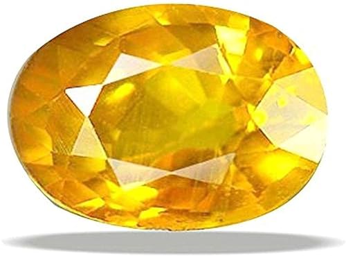 Saphir jaune naturel Pukhraj 7.09 carats Color Gems B09P8XRD petite gemme