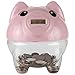 Lily's Home Kid's Money Counting Digital Coin Bank - Pink Piggy Bank